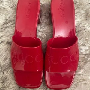 COPY - Rubber Gucci heels.
